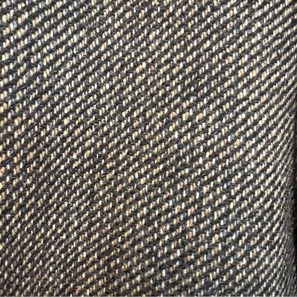 Talbots Wool Tweed Blazer Womens 8 Olive Brown Pockets Classic Jacket - Picture 9 of 15